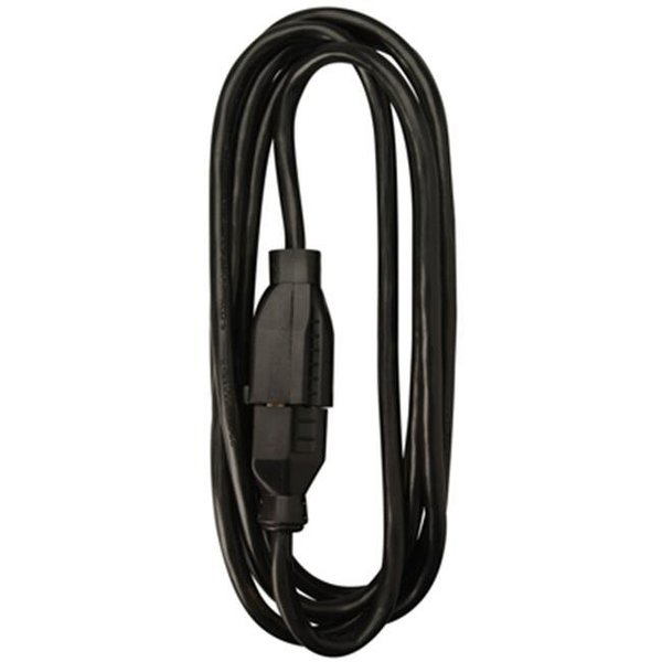 Master Electronics Master Electrician 02211ME 16-3 Black Extension Cord - 10 ft. 239277